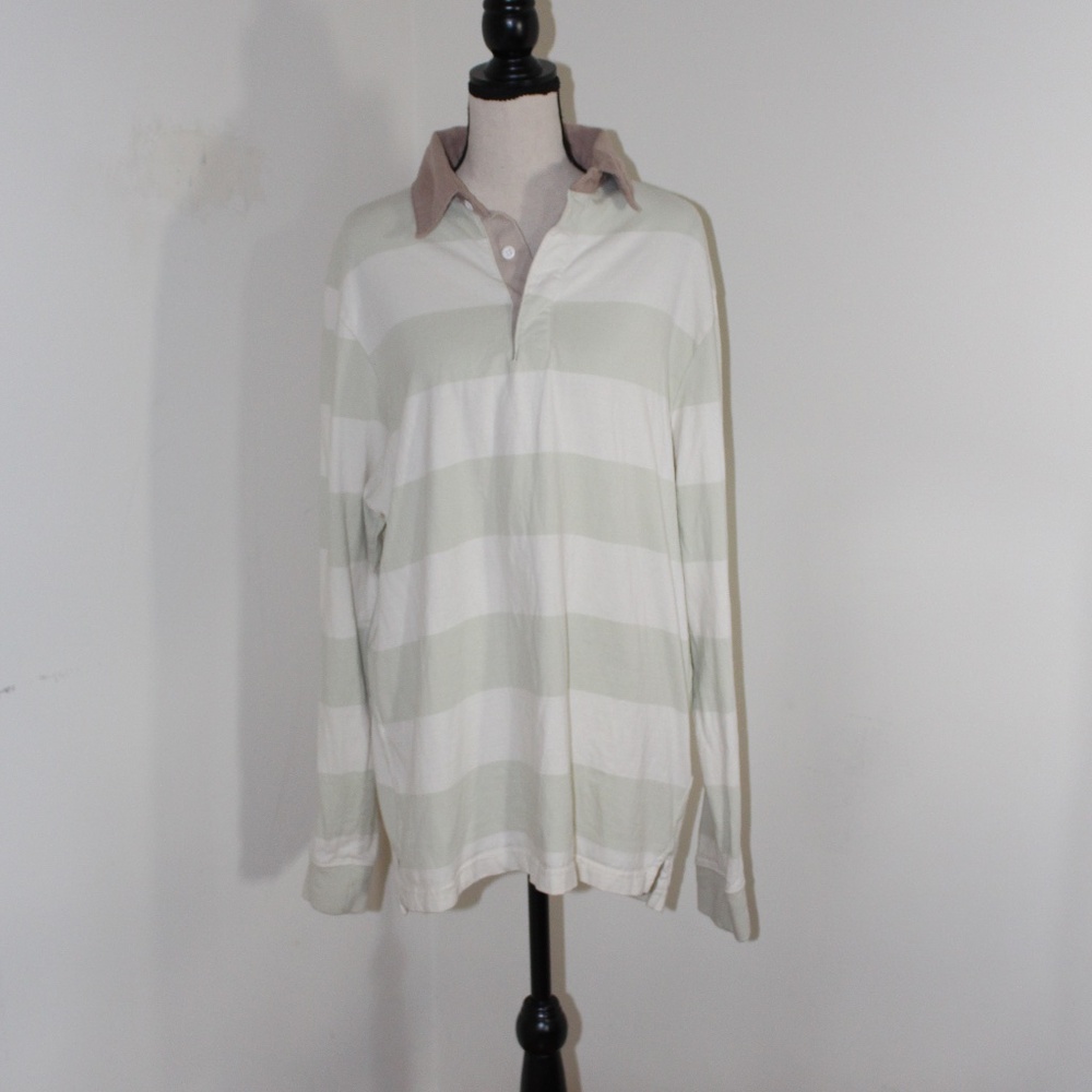 Urban Outfitters, rugby long sleeve striped shirt